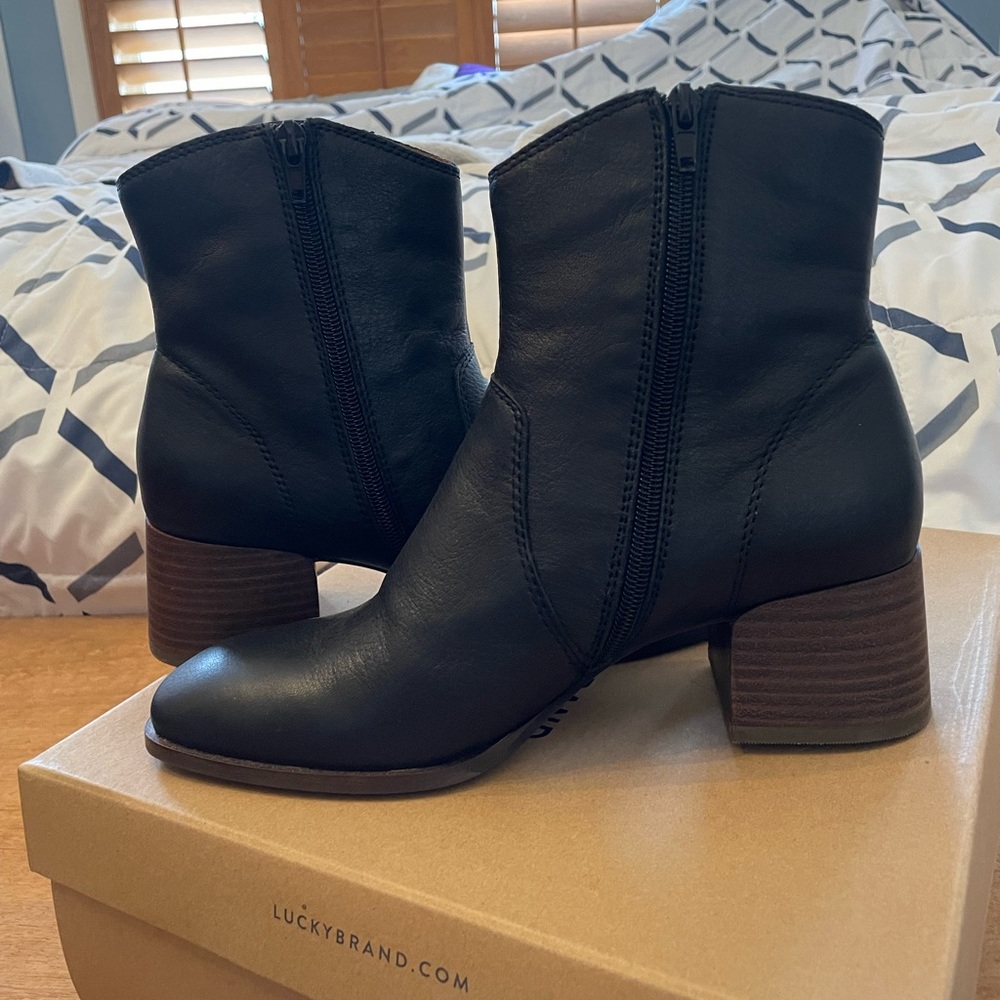 Lucky Brand black boots